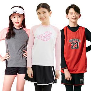 여아동 남아동 생존수영복 래쉬가드 수영복 세트