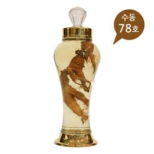 용천자연유리 수동 78호-1박스(12개)/담금주병/인삼주병/술병/과일주병/매실주/담금주/용천유리/78호