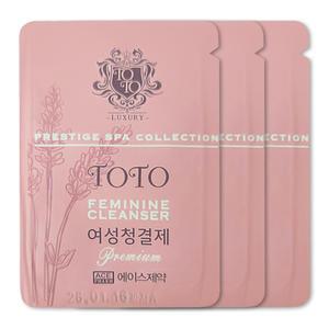 토토 프리미엄 여성청결제 3ml x 1000개 여성세정제 세정제 여행용 휴대용 세면도구