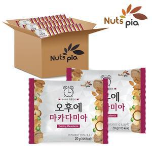 오후에 마카다미아 20g X 100봉 낱봉 매일 견과류 하루견과 한줌견과