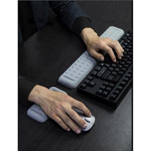 고급형 손목터널증후군 예방 게이밍 마우스 키보드 손목 보호대 받침대 패드 쿠션 세트
