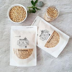 [자연에너지]압착귀리 (오트밀) 350g / 국산 무농약 귀리 100%