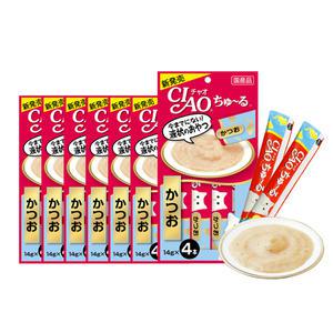 이나바 챠오츄르 가다랑어 4P[SC-72]X6봉/고양이간식