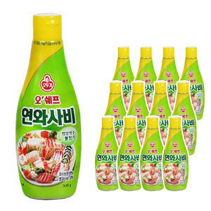 오뚜기 오쉐프 연와사비 500g x 12개