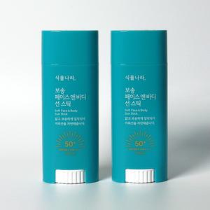 식물나라 산소수 페이스 앤 바디 보송 선스틱 30g 2개