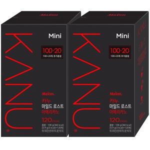맥심 카누 미니 마일드 240T(120T+120T)