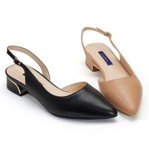 갤러리아 세라 여성 소가죽 통굽 슬링백 TJG21403 컬러 2종 3CM
