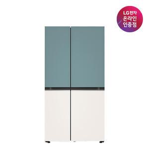 LG 디오스 오브제컬렉션 양문형 냉장고 S834MTE10 832L