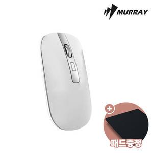 [마우스패드포함] 머레이 블루투스 충전식 무선마우스 BM-350