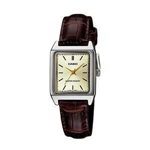 카시오 시계 LTP-V007L-9E 여성용 손목시계 가죽밴드 CASIO 정품