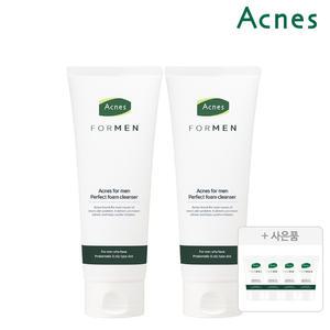 아크네스 포맨 퍼펙트 폼 클렌저 150ml x2개(올인원30mlx4개)