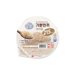 오뚜기 가뿐한끼 현미밥 150g x 30개