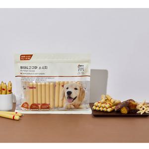 JJ 바우와우 강아지 황태 고구마 소시지 소시지 간식 30g X 36개입 ( 반려견 간식 푸드