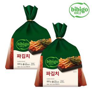 [CJ제일제당][본사배송] 비비고 파김치 800g X 2개 (총 1.6kg)