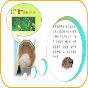 한지유골함 닥나무팔각분골함 수목장 평장 자연장