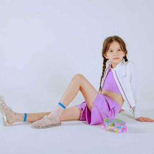 [아이러브제이] SJ. 크롭 탑집업 래쉬가드 SET JVUSW04