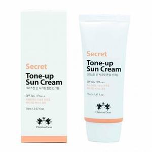 크리스찬 딘 시크릿 톤업 선크림 70ml 776578 자외선차단,썬크림, ,여름크림,spf,sp