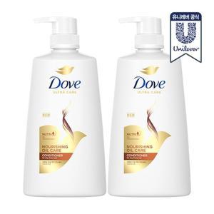 도브 너리싱오일 컨디셔너 660ml 2개