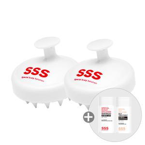 트리플에스 두피 브러쉬, 2개+ 트리플에스 파우치5ml*20개
