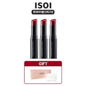 [롯데아이몰 단독] 립 트리트먼트 밤 트리플세트+아이소이 화장솜 100p