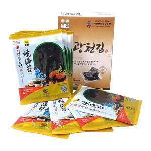 솔뫼광천 두번구운 김밥김22gx10봉