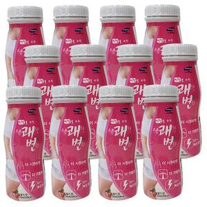 미인을 위한 상쾌한 변화 딸기맛 120ml x 12개 쾌변 음료 장청소