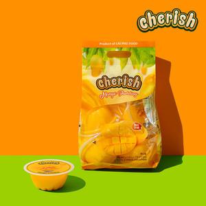 체리쉬 망고 푸딩 젤리 cherish 840g (120g x 7개) 디저트 간식 후르츠젤리