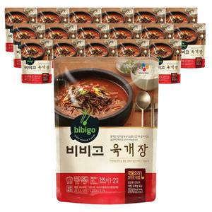 비비고 육개장 500gx18개/비비고/즉석국
