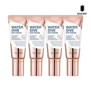 셀라보 워터 다이브 스킨케어 선크림 60g x4