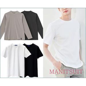 [롯데백화점]맨잇슈트 품절임박)고급 스판소재 데일리룩 긴팔&반팔 티셔츠 4종택1 한정특가_ DR4435