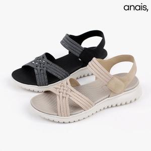 [아나이스] 빅사이즈 밴딩 컴포트 샌들 3.5cm_24SS284 [무료배송]