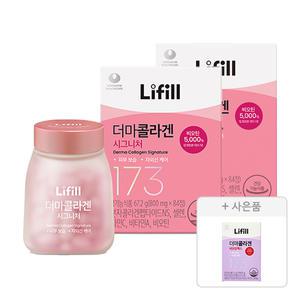 농심 라이필 더마콜라겐 시그니처(84정), 2개 +증정 (비오틴맥스 10포, 1개 )