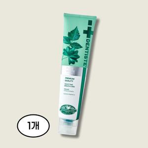 DKSH 덴티스테 뉴 플러스 화이트 치약 160g 1개 무불소 무파라벤 충치예방 구취제거