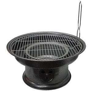 그릴 BBQ 번개탄화로 캠핑그릴 물받이 얼룩원형 숯불 바베큐화로