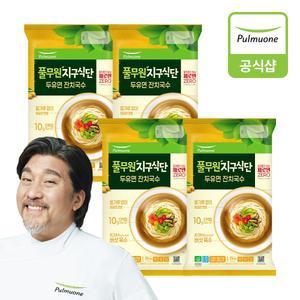 [풀무원] 지구식단 두유면 잔치국수374g 4개(8인)