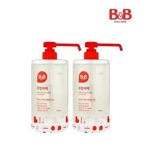 비앤비 순한성분 주방세제 1000ml 2입_R289