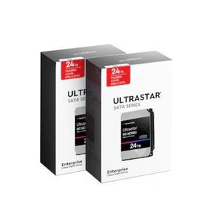Western Digital Ultrastar DC HC580 패키지 7200/512M WUH722424ALE6L4 (2x24TB)
