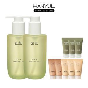 [10% 더블쿠폰] 한율 어린쑥 진정맑은 클렌징오일 200ml 2개