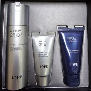 아이오페 맨 올데이 퍼펙트 올인원 120ml +30ml +클렌저50g 기프트세트