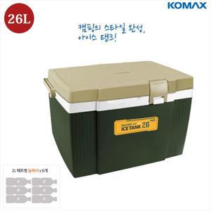 코멕스 아이스박스 26L_밀리터리그린 아이스탱크 보온보냉