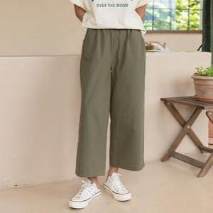 [엘리시아] (30%할인) [MADE] 인생 데일리 린넨 밴딩 PT