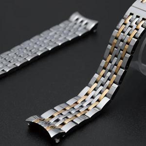 Tissot Le Locle 남성용 비즈니스 방수 스틸 1853 스트랩 T006 스틸 팔찌 T41 솔리드 스테인레스 시계 밴드