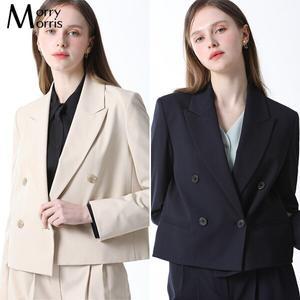 [(Morry Morris)] 더블 버튼 숏 재킷 (택가격 148000원)
