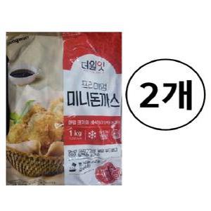 동원 더원잇 프리미엄 미니돈까스1kg X 2개