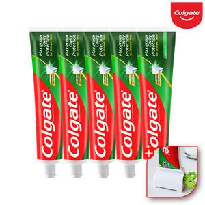 콜게이트 colgate 1450ppm 잇몸 충치 예방 불소 쿨민트 치약 175gx5개+치약짜개