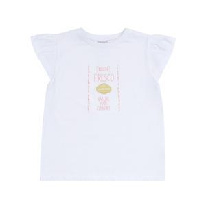 [롯데백화점]빈 화이트 프린트 롱티셔츠BY32TS04WT