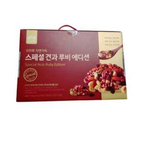 오하루 자연가득 스페셜 루비 견과 21g 30개입 1박스