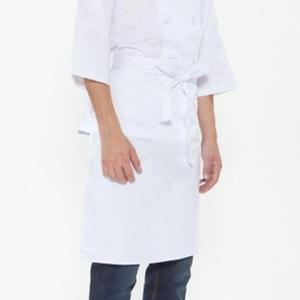 [BZJLRE33_51GX]허리형 앞치마 화이트 요리 주방 미술 화방