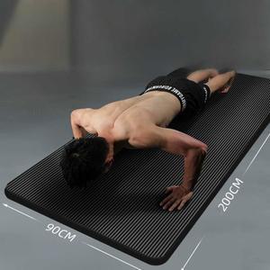 요가매트 2m 미끄럼방지 두꺼운 초대형 남자 TPE 스트랩 더블 듀오