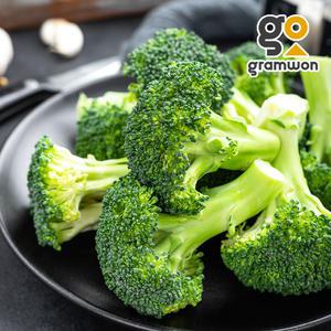 냉동 브로콜리 1kg 손질 세척 업소용 식자재 대용량